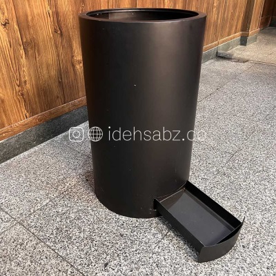 فلاورباکس فلزی استوانه | ایده سبز