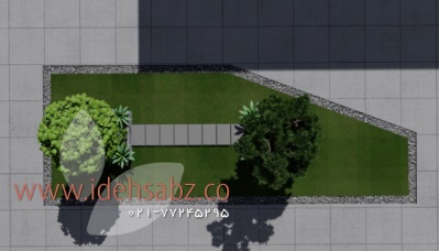 پروژه طراحی سه بعدی فضای سبز بر ای باغ موزه ملی | مجری شرکت ایده سبز