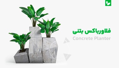 راهنمای خرید گلدان و فلاور باکس بتنی | شرکت ایده سبز