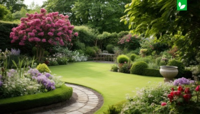 محوطه سازی انگلیسی و قوانین طراحی باغ انگلیسی | شرکت ایده سبز