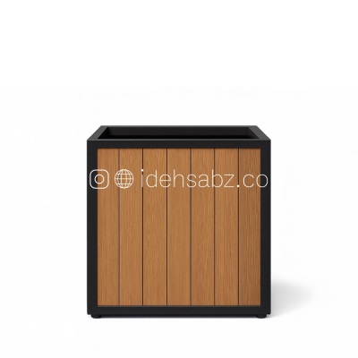 فلاورباکس چوبی ایستاده | ایده سبز