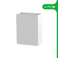 خرید فلاورباکس فلزی مستطیل ایستاده | فلاورباکس ایده سبز