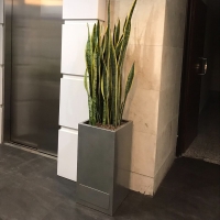 گلدان فلزی ایستاده | ایده سبز