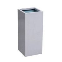 فلاورباکس فلزی ایستاده ارتفاع 70 | سفید