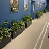 گلدان فایبرگلاس مستطیلی