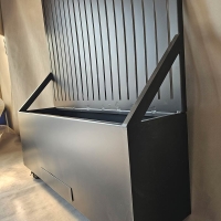 فلاورباکس پارتیشنی فلزی | لبه خمکاری شده