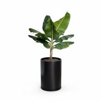 فلاورباکس فایبرگلاس استوانه ای | ایده سبز