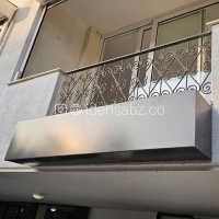 خرید فلاورباکس فلزی مستطیلی | طول 100 عرض 30 ارتفاع 30