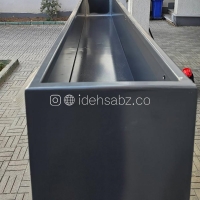 خرید فلاورباکس فلزی افقی | طول 100 عرض 30 ارتفاع 30