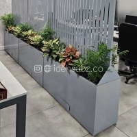 خرید فلاورباکس پارتیشنی فلزی ایده سبز