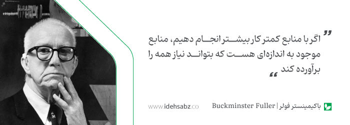 جملات معماران بزرگ | باکیمینستر فولر