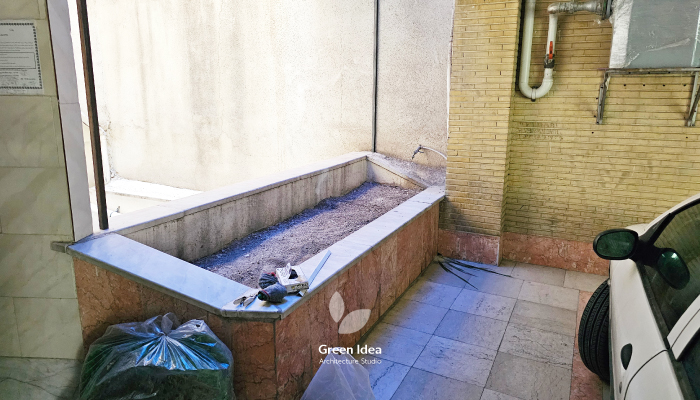 نمونه کار | اجرای باغچه مصنوعی دکوراتیو با گیاهان مصنوعی توسط ایده سبز