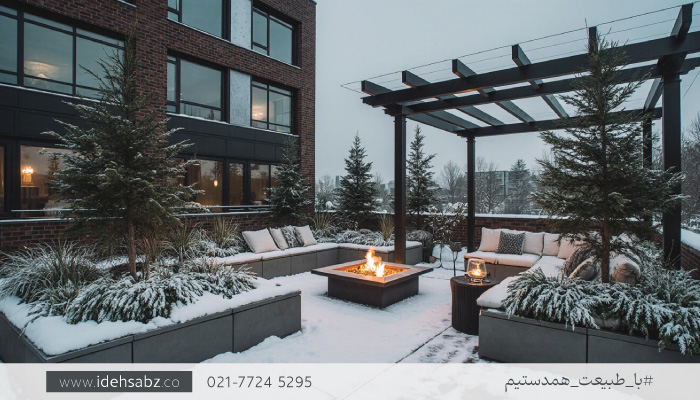 کاشت گیاهان مقاوم به سرما در فلاورباکس | گیاهان مقاوم