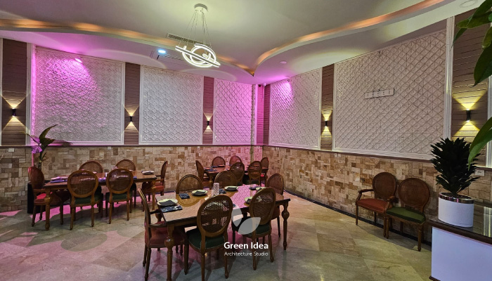 نمونه کار | دکوراسیون کافه آرشه