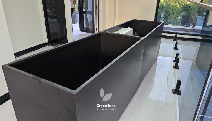 نمونه کار | فلاورباکس در تراس سبز ماهدشت