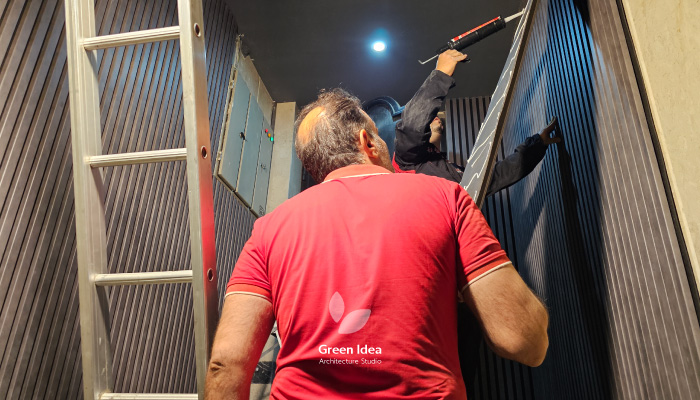 دکوراسیون باشگاه بدنسازی ایرانوس انفیت