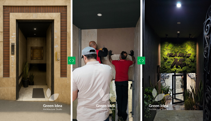 طراحی ورودی باشگاه ایرانوس انفیت تهران