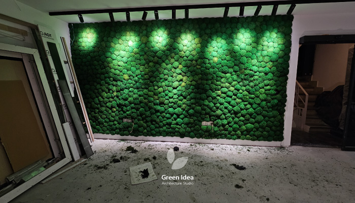 دیوار خزه ای شرکت کاله