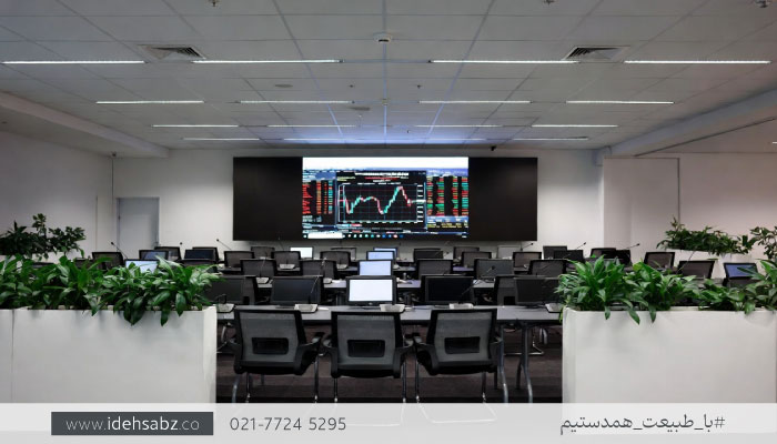 استفاده از فلاورباکس در دیزاین اتاق کنفرانس | طراحی سالن همایش