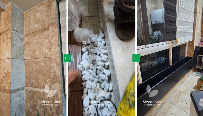 ساخت بالکن سبز حرفهای در تهران زعفرانیه